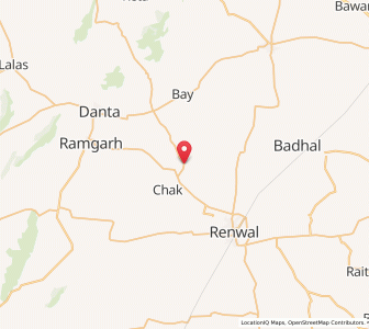 Map of Khachariyawas, Rajasthan