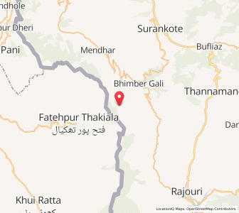 Map of Khainthi Gala, Kashmir