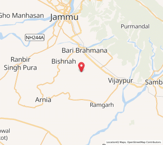 Map of Khairi, Kashmir