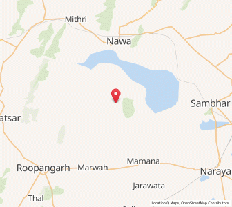 Map of Khakharti, Rajasthan