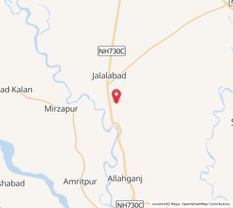 Map of Khakhondi, Uttar Pradesh