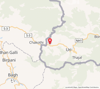 Map of Khalabat, Kashmir
