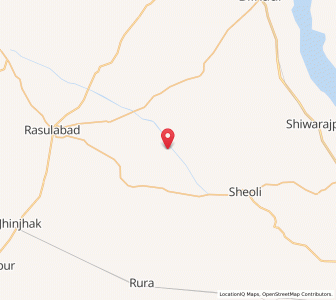 Map of Khalaqpur, Uttar Pradesh