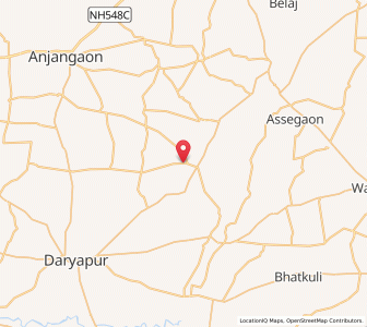 Map of Khallar, Maharashtra