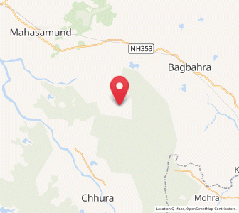 Map of Khamharia, Chhattisgarh