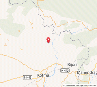 Map of Khamraod, Chhattisgarh
