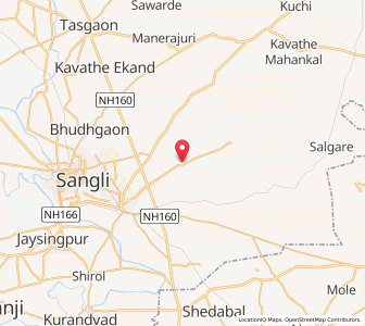 Map of Khanderajuri, Karnataka