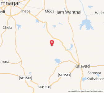 Map of Khankotra, Gujarat