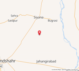 Map of Khānpur, Uttar Pradesh