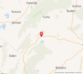 Map of Khaparakhal, Chhattisgarh