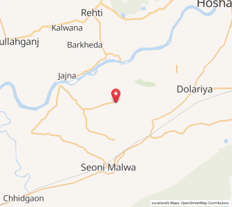 Map of Khapari, Madhya Pradesh