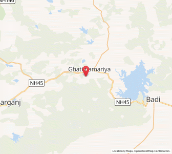Map of Khaparia Khapa, Madhya Pradesh