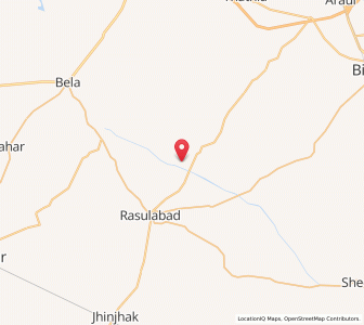 Map of Khapramau, Uttar Pradesh