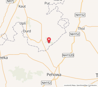 Map of Kharabgarh, Punjab