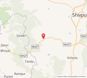 Map of Kharai, Madhya Pradesh