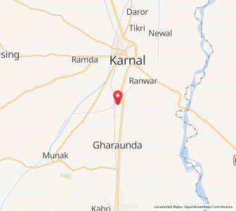 Map of Kharakwali, Haryana