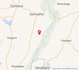 Map of Kharaura, Uttar Pradesh