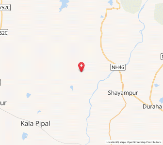 Map of Khardon Kalan, Madhya Pradesh