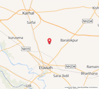Map of Kharduli, Uttar Pradesh