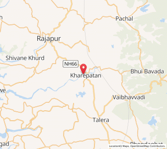 Map of Kharepatan, Maharashtra