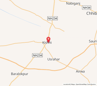 Map of Kharepur, Uttar Pradesh