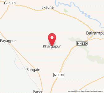 Map of Khargupur, Uttar Pradesh