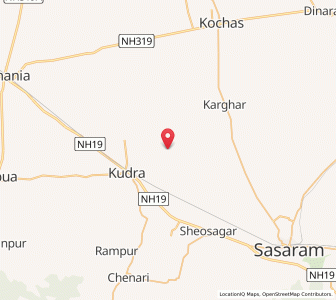 Map of Kharhana, Bihar