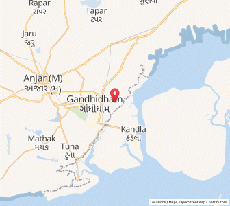 Map of Khari Rohar, Gujarat