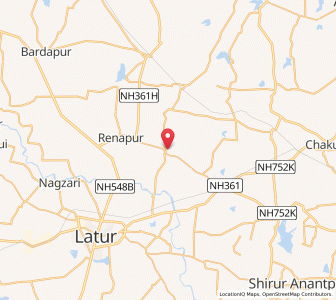 Map of Kharola, Maharashtra