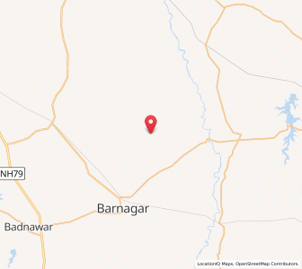 Map of Kharsod Khurd, Madhya Pradesh
