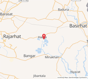Map of Khasbalanda, West Bengal
