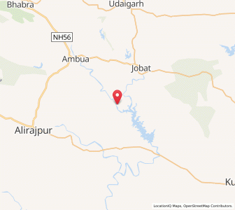 Map of Khatali, Madhya Pradesh