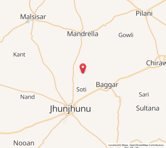 Map of Khatikon ki Dhani, Rajasthan