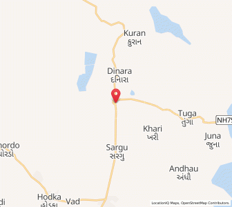 Map of Khavda, Gujarat