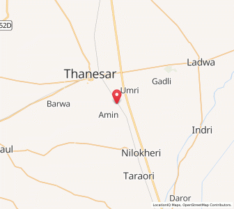 Map of Khawaspur, Haryana