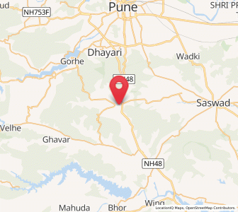 Map of Khed, Maharashtra