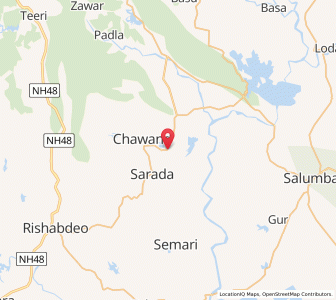 Map of Khejar, Rajasthan