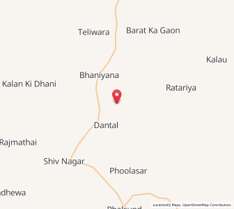 Map of Khejarli Gaon, Rajasthan