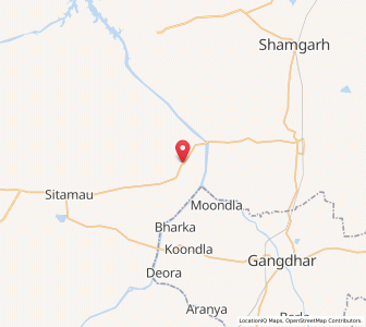 Map of Khejria, Madhya Pradesh