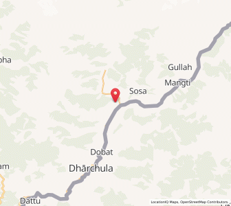 Map of Khela, Uttarakhand