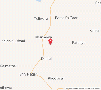 Map of Khema Ki Dhani, Rajasthan