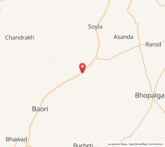 Map of Kherapa, Rajasthan