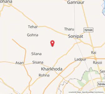 Map of Kheri Dehia, Haryana