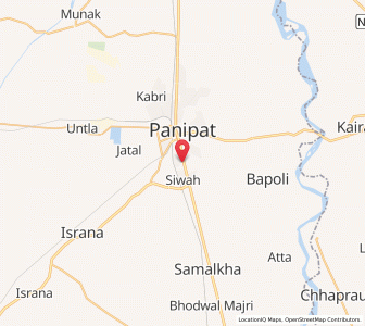 Map of Kheri Nangal, Haryana