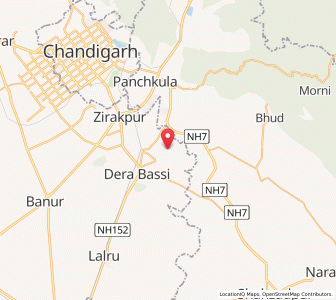 Map of Kheri Sandran, Punjab