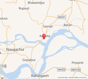 Map of Kheria, Bihar