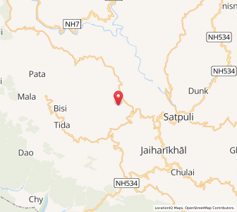 Map of Khetariya, Uttarakhand
