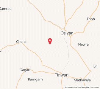 Map of Khethasar, Rajasthan