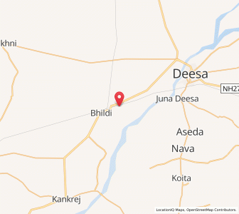 Map of Khetwa, Gujarat