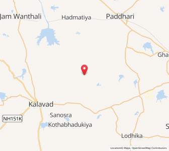 Map of Khijariya, Gujarat